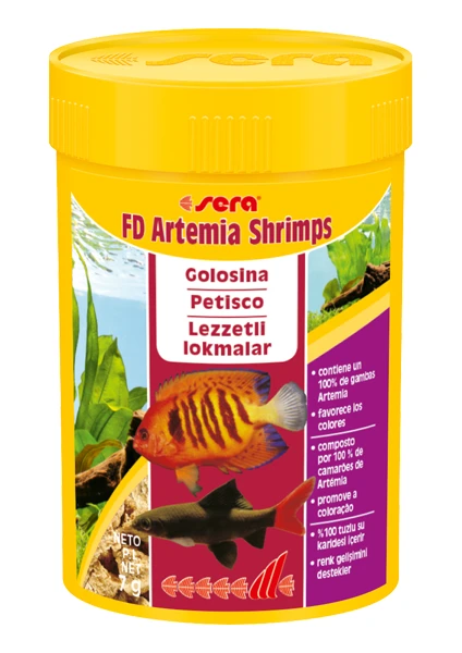 FD Shrimp Artemia 100 Ml Balık Yemi