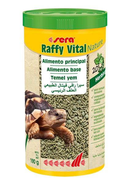 Raffy Vital Kaplumbağa Yemi 1000 Ml