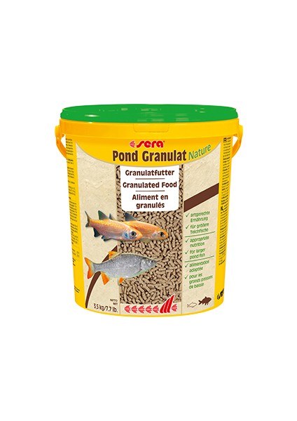 Bio Granulat Balık Yemi 20 Lt
