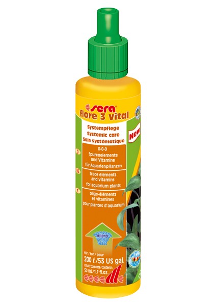 Flore 3 Vital Bitki Katkısı Su Düzenleyici 50 Ml