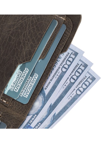 Deri Erkek Cüzdanı Ro6 Kahve fırsatları