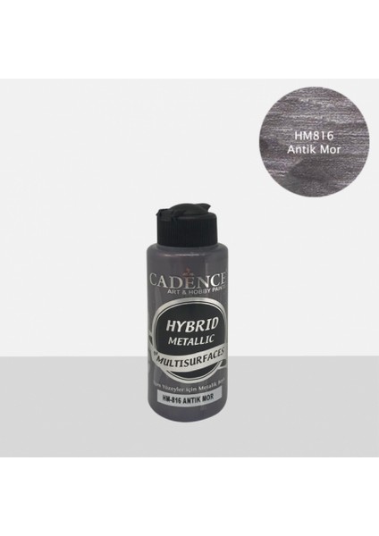 HM816 Antik Mor Cadence Metalik Multisurface 120 ml