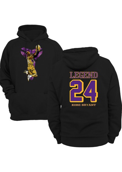 Kobe Legend Çift Baskılı 3 Ipl. Şardonlu %100 Pamuk, Içi Polar, Çok Kalın Sweatshirt