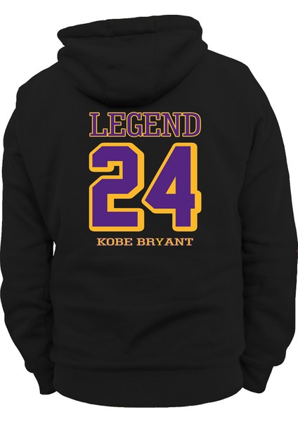 Kobe Legend Çift Baskılı 3 Ipl. Şardonlu %100 Pamuk, Içi Polar, Çok Kalın Sweatshirt