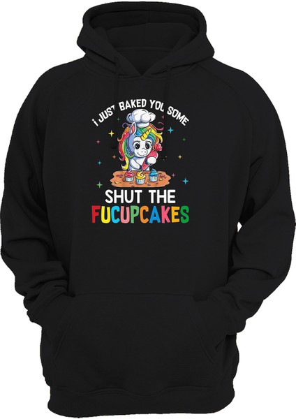 Cup Cakes Baskılı 3 Ipl. Şardonlu %100 Pamuk, Içi Polar, Çok Kalın Sweatshirt