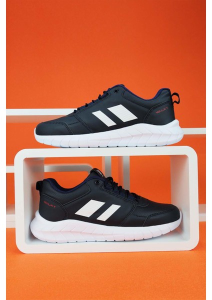 - Jaws Model Lacivert - Beyaz Erkek Sneaker Ayakkabı