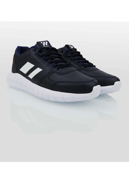 - Jaws Model Lacivert - Beyaz Erkek Sneaker Ayakkabı