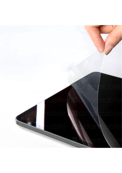 iPad Pro 12.9 5. Nesil 2021 M1 Uyumlu Ekran Koruyucu Nano Kırılmaz Esnek & Üstün Koruma Beyaz fiyatları