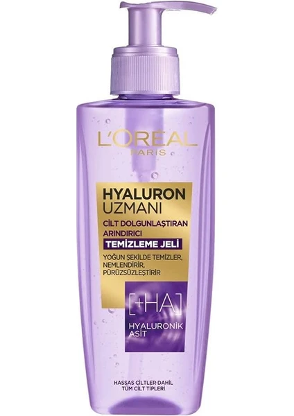 L'Oréal Paris Loreal Paris L'oréal Paris Hyaluron Uzmanı Cilt Dolgunlaştıran Arındırıcı Temizleme Jeli