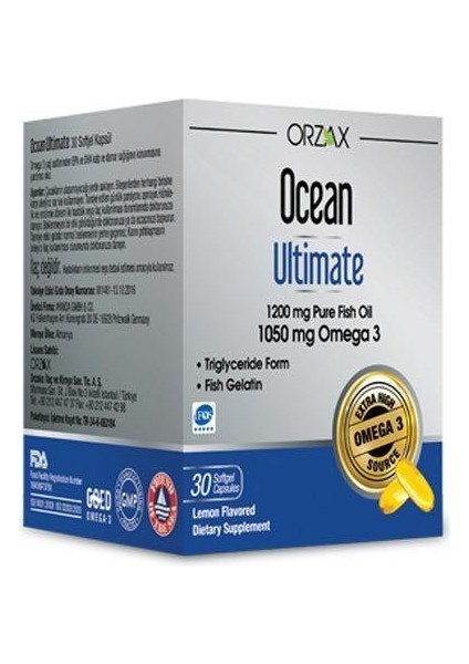 Ocean Ultimate 30 Kapsül