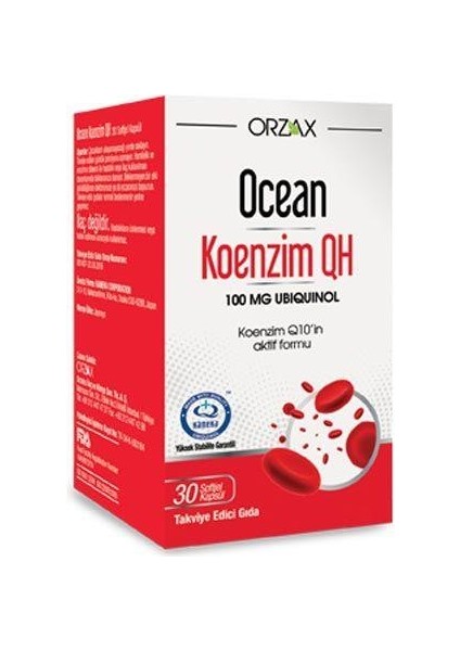 Ocean Koenzim Qh 30 Kapsül