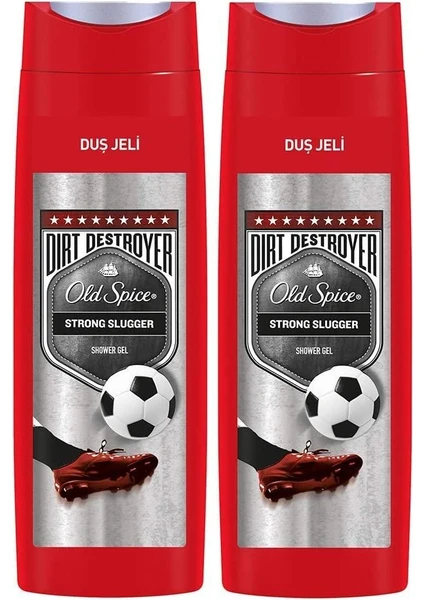 Old Spice Duş Jeli 2X400 ml (800 Ml) Strong Slugger