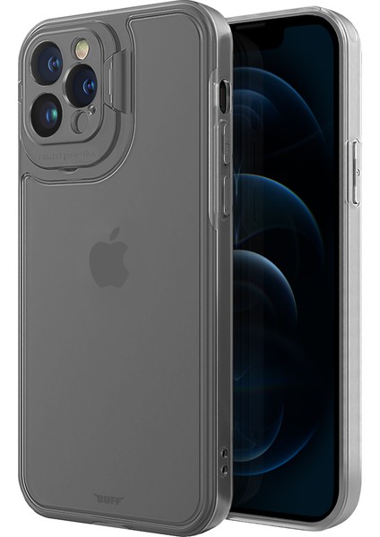 Buff Apple iPhone 12 Pro Hybrid Corner Kılıf Beyaz