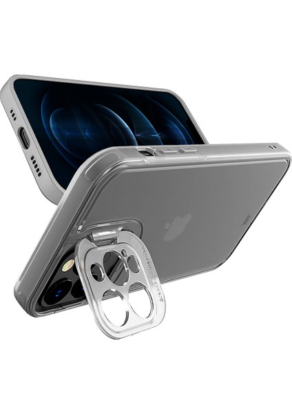 Buff Apple iPhone 12 Pro Hybrid Corner Kılıf Beyaz fiyatları