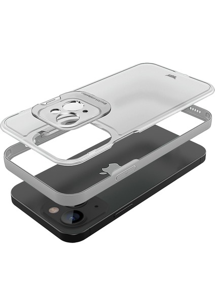 Buff iPhone 13 Hybrid Corner Kılıf White modelleri