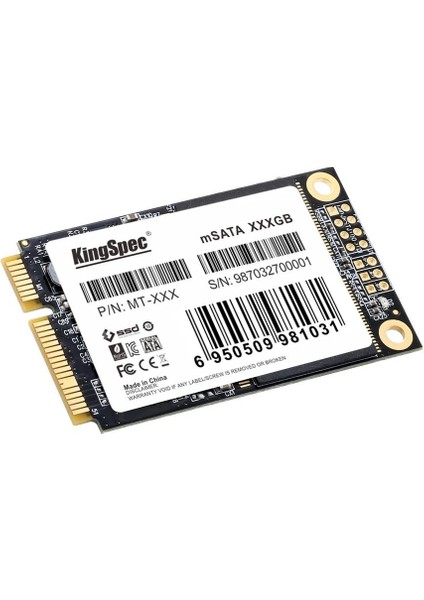 MT-256 256GB 3.5mm Msata 3 SSD