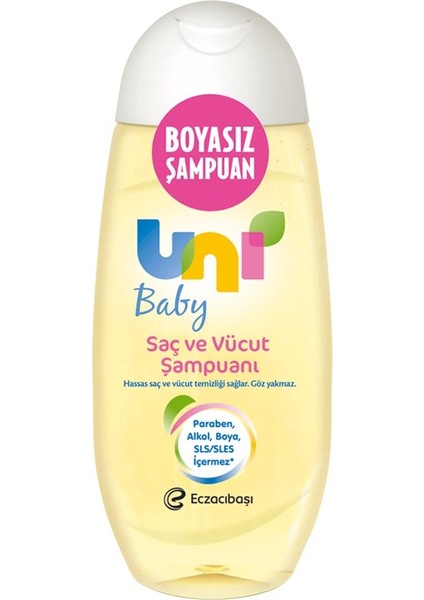 Uni Baby Saç ve Vücut Şampuanı 200 ml