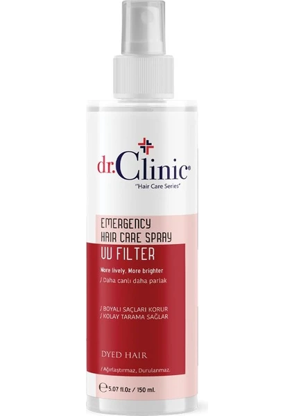 Dr. Clinic  Boyalı Saçlar Için Fön Suyu 150 ml