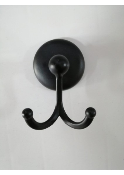 Siyah Çatal 2 Li Bornoz Askılık modelleri