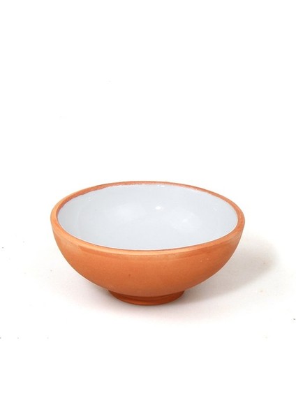 6'lı Avanos Toprak Kase Reçellik, Sosluk, Çerezlik Renkli Sırlı 7 cm.