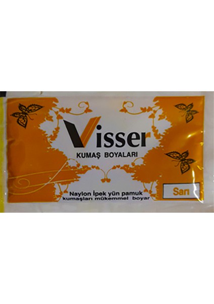 Kumaş Boyası Sarı 12 gr