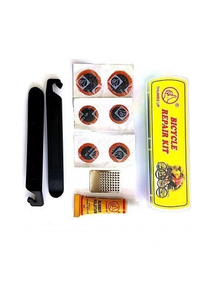 Levyeli Solüsyonlu Bisiklet Yama Seti Kiti