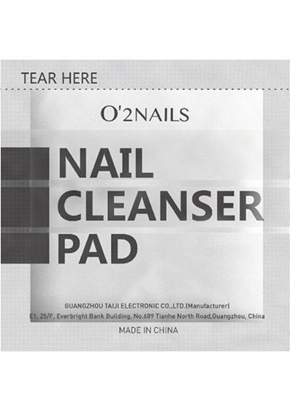 Tırnak Temizleme Bezi Ncp Nail Cleaning Pad 1 Paket 50 Adet Oje Öncesi Hazırlık Kit