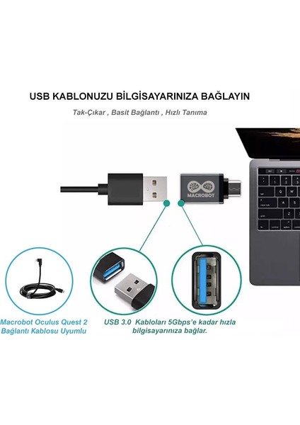 Type C USB 3.1 To USB 3.0 Dönüştürücü Otg Çevirici Adaptör