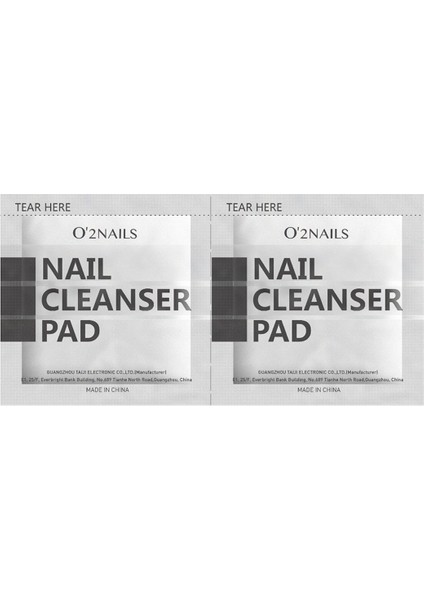Tırnak Temizleme Bezi Ncp Nail Cleaning Pad 1 Paket 25 Adet Oje Öncesi Hazırlık Kit