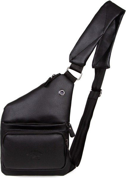 Önü Cepli Kulaklık Çıkışlı Heybe Postacı Çantası-Body Bag fiyatları