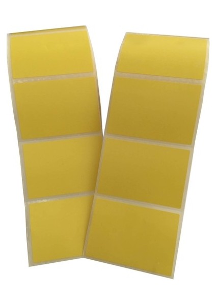 Sarı Termal Etiket 40X60 mm (İlaç Tarif Etiketi) fiyatları