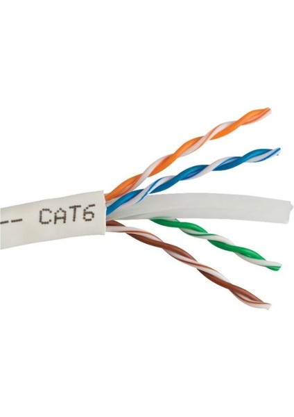 Vell Cat 6 23 Awg Data Kablosu Internet Kablosu 305 Metre