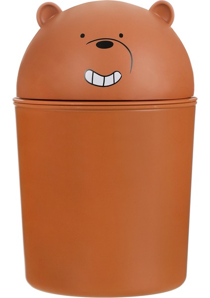 We Bare Bears Masa Üstü Mini Çöp Kutusu