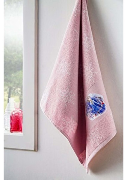Lisanslı Çocuk Havlu Bornoz Seti 9/10 Yaş-Frozen Elsa Trust Pembe indirimleri