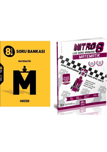 8. Sınıf Matematik Soru Bankası - Model Nitro Matematik Soru Bankası