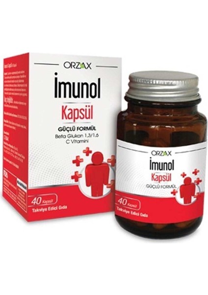 Imunol Beta Glukan 40 Kapsül