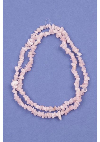 Pembe Kuvars Doğal Taş Kırıktaş Dizi