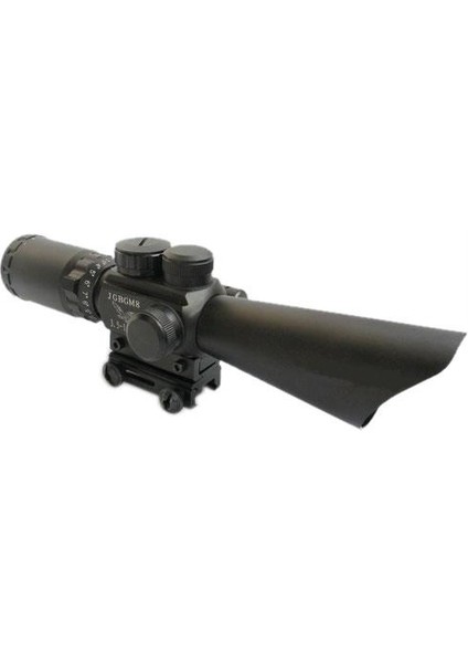 3.5-10X40 Nikula Zoomlu Av Tüfeği Dürbünü Tüfek Lazerli Dürbün