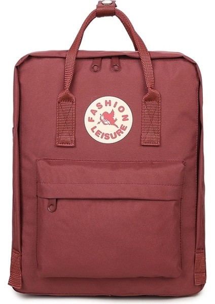 509 Su Geçirmez Oxford Sırt Çantası - Kırmızı (Yurt Dışından)