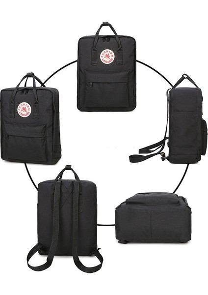509 Su Geçirmez Oxford Sırt Çantası - Siyah (Yurt Dışından) fiyatları