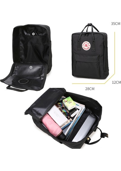 509 Su Geçirmez Oxford Sırt Çantası - Siyah (Yurt Dışından) modelleri
