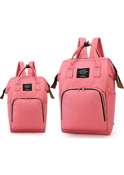 Büyük Kapasiteli Çok Fonksiyonlu Su Geçirmez Sırt Çantası - Koyu Pembe (Yurt Dışından) fiyatları