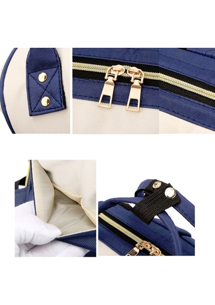 Büyük Kapasiteli Çok Fonksiyonlu Su Geçirmez Sırt Çantası - Kırmızı/bej/mavi (Yurt Dışından) indirimleri