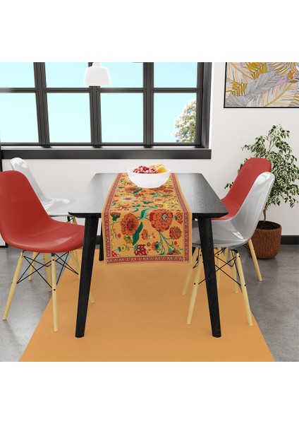 Orange Daisy Flowers Runner modelleri
