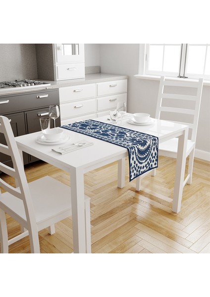 Blue Daisy Runner