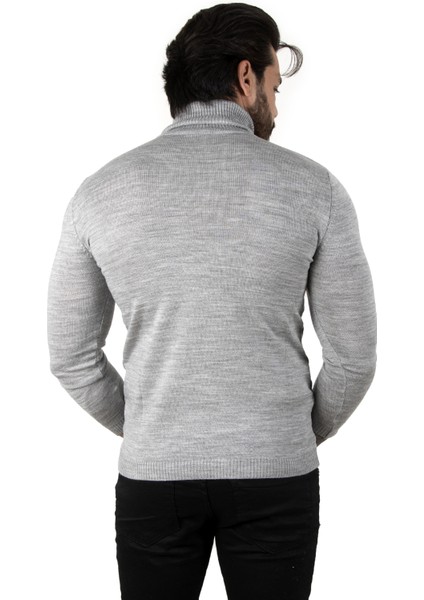 Standart Fit Balıkçı Yaka Düz Kazak 2002292 indirimleri