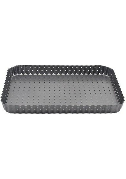Delikli Dikdörtgen Teflon Turta Kalıbı Altı Çıkan 31*21 cm