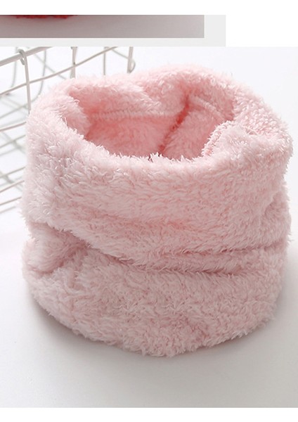Stole Çocuk Peluş Boyunluk Atkı Kaşkol Rüzgar Geçirmez Polar Boyunluk Şalı