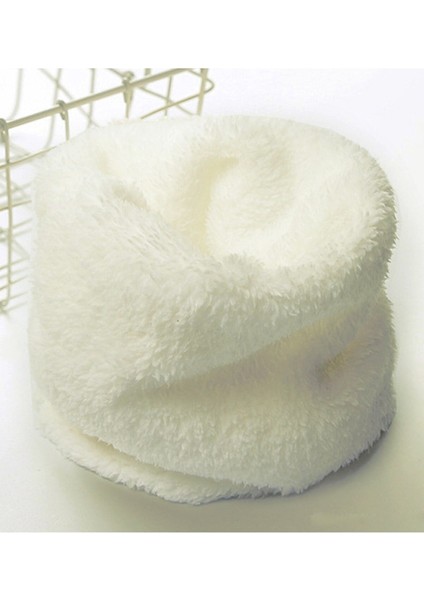 Stole Çocuk Peluş Boyunluk Atkı Kaşkol Rüzgar Geçirmez Polar Boyunluk Şalı