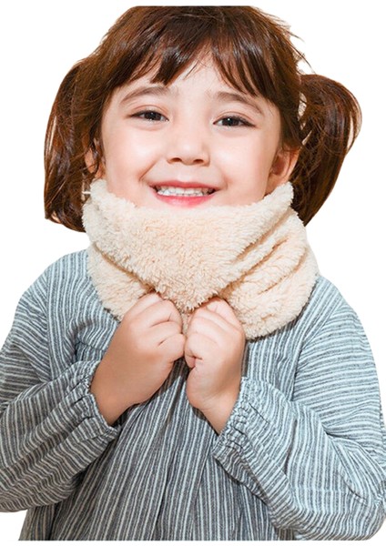 Stole Çocuk Peluş Boyunluk Atkı Kaşkol Rüzgar Geçirmez Polar Boyunluk Şalı fiyatları
